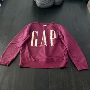GAP Maroon Crewneck Sweatshirt